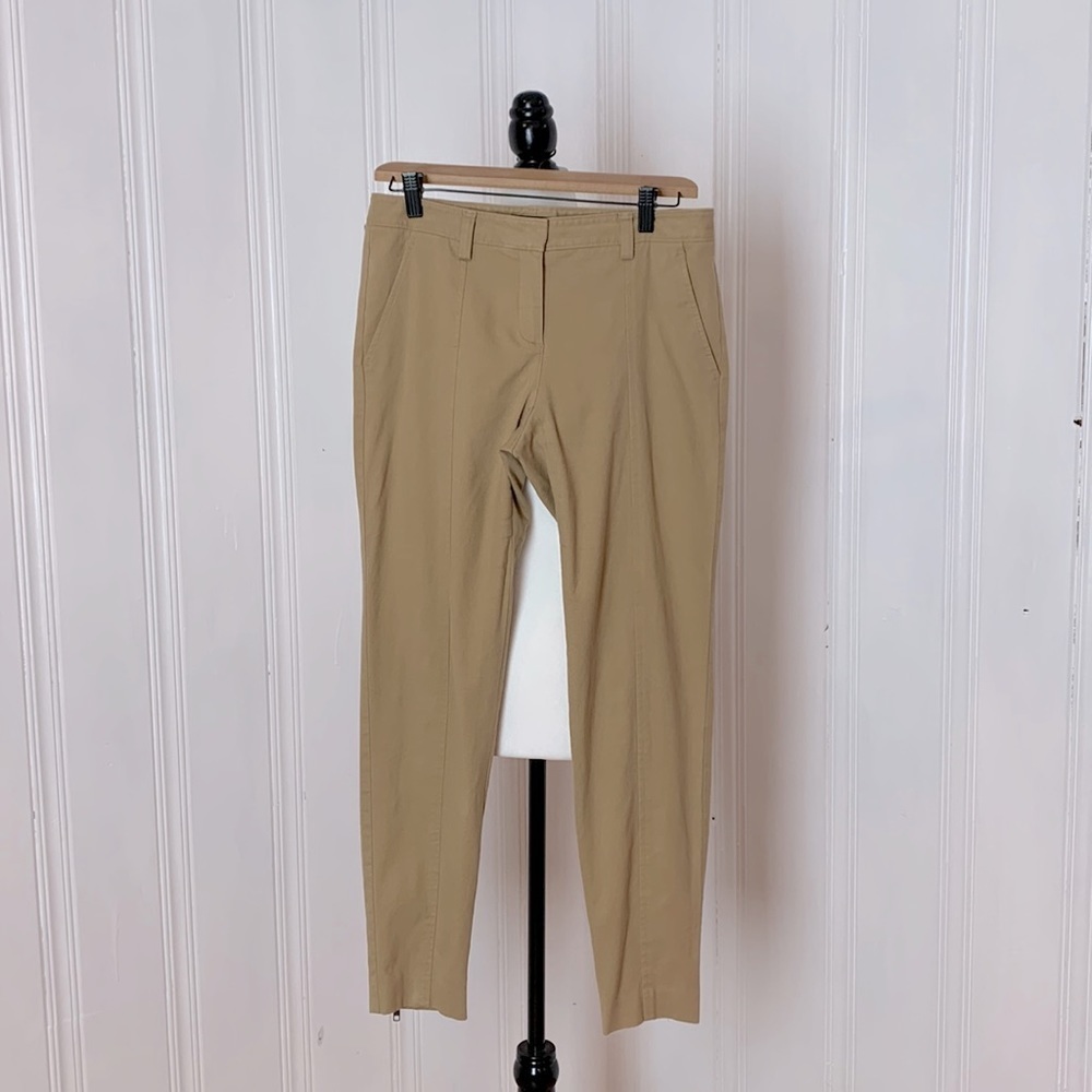 Classic cropped THEORY camel pants
